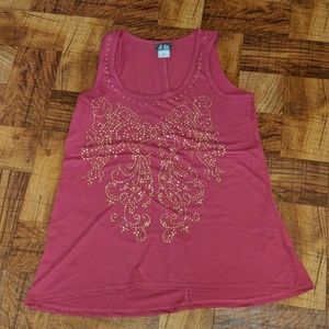 Dots Sequined Tank Top